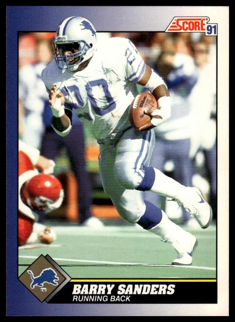 1991 Score #20 Barry Sanders