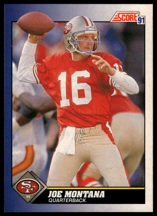 1991 Score #1 Joe Montana