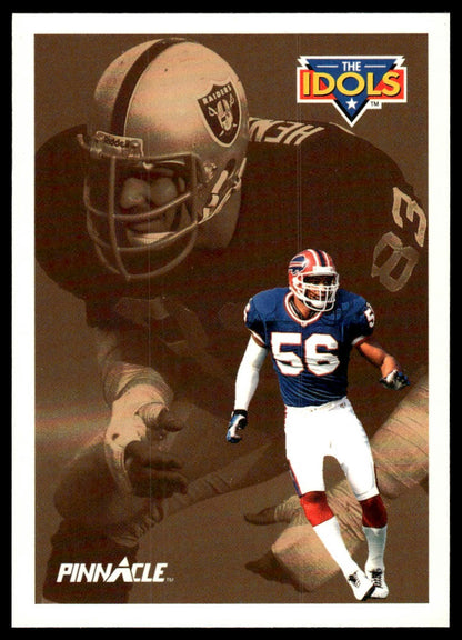 1991 Pinnacle #372 Darryl Talley / Ted Hendricks IDOL