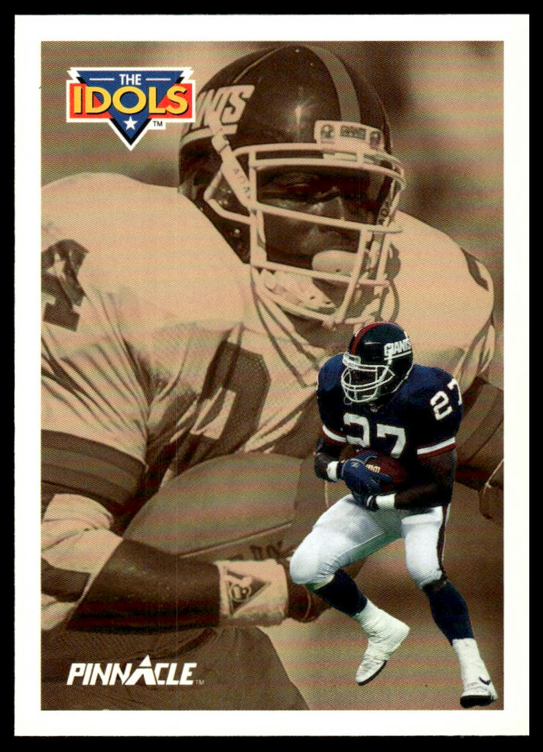 1991 Pinnacle #375 Rodney Hampton / Ottis Anderson IDOL
