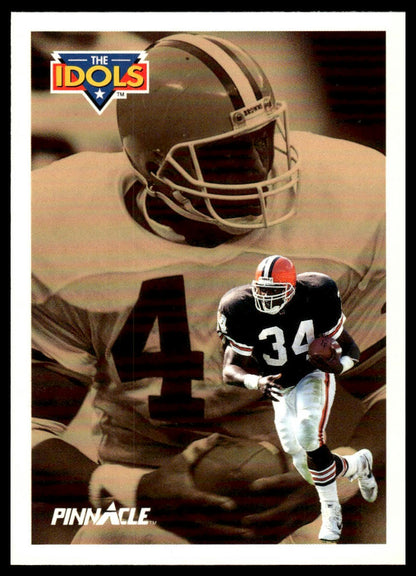 1991 Pinnacle #376 Kevin Mack / Earnest Byner IDOL