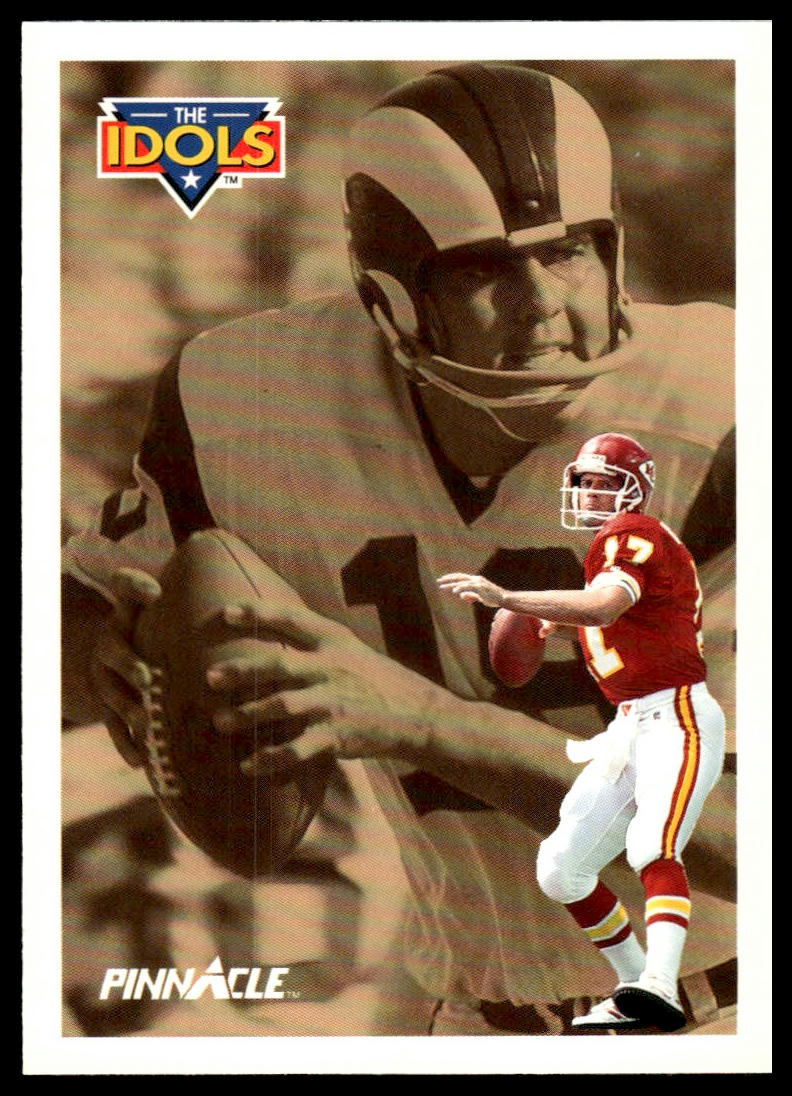1991 Pinnacle #379 Steve DeBerg / Roman Gabriel IDOL