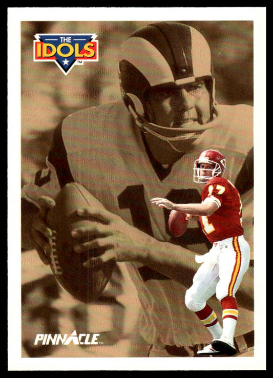 1991 Pinnacle #379 Steve DeBerg / Roman Gabriel IDOL
