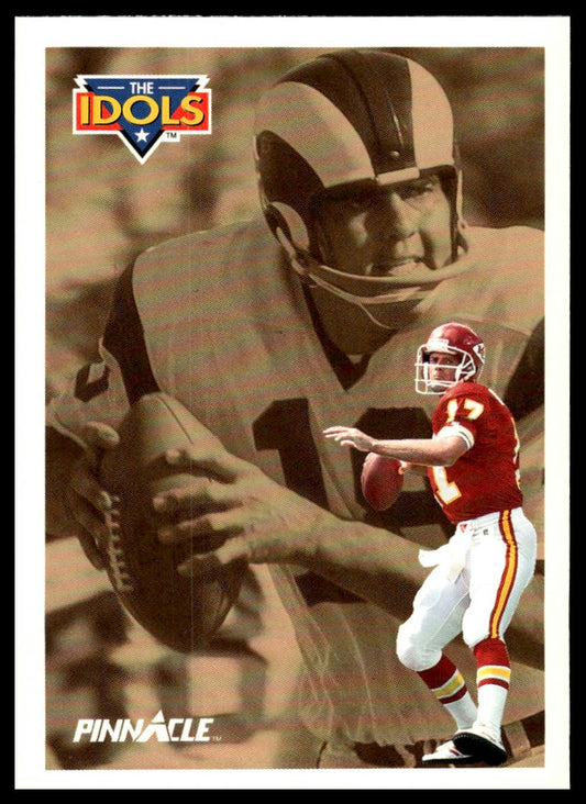 1991 Pinnacle #379 Steve DeBerg / Roman Gabriel IDOL