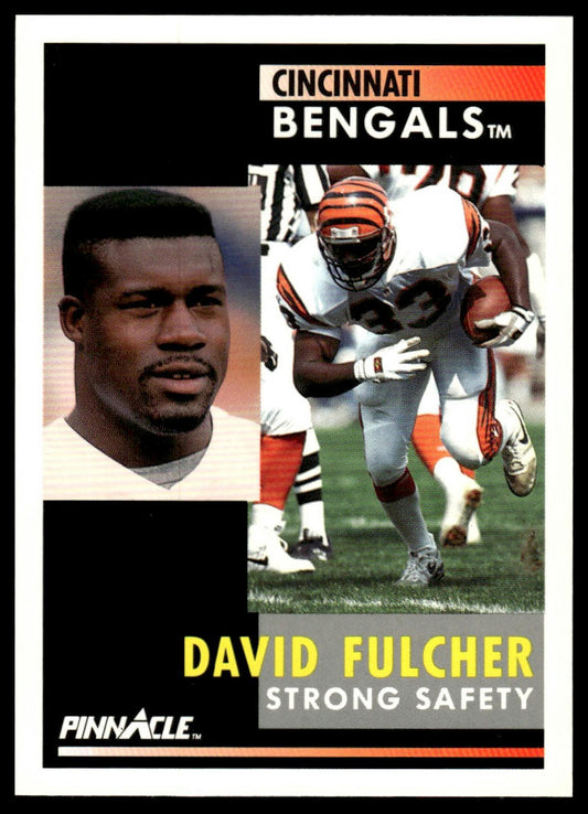 1991 Pinnacle #193 David Fulcher